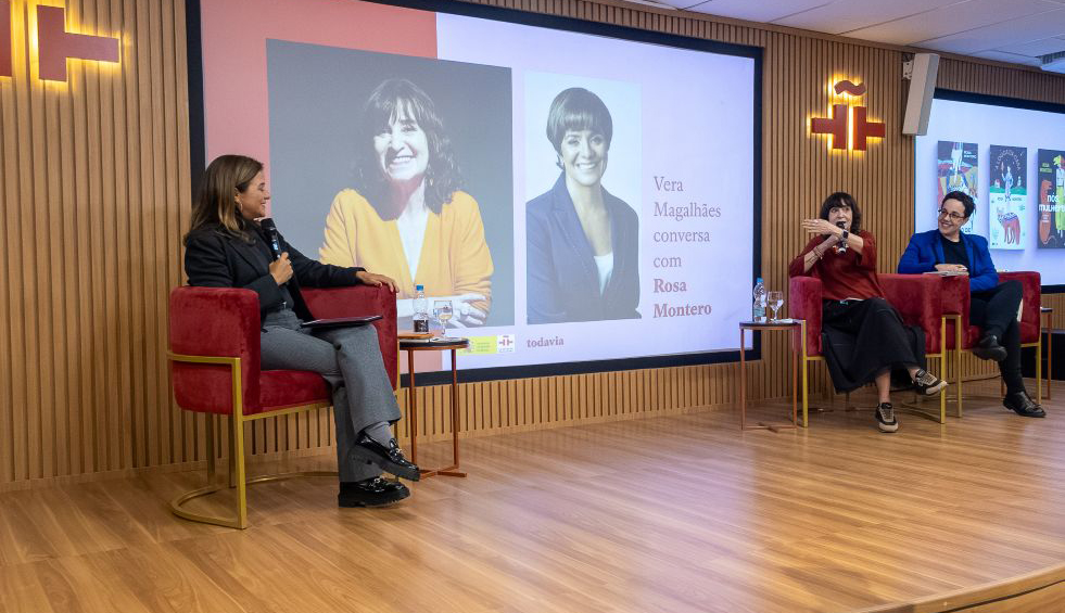 Rosa Montero no Instituto Cervantes